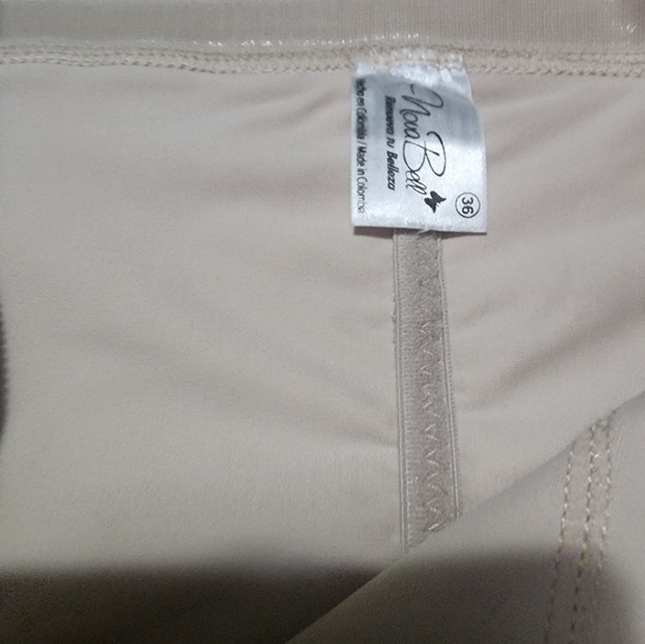 VEUC High-waisted Side zipper Compression Shapewear with Shirred Booty Detailing - Picture 8 of 15